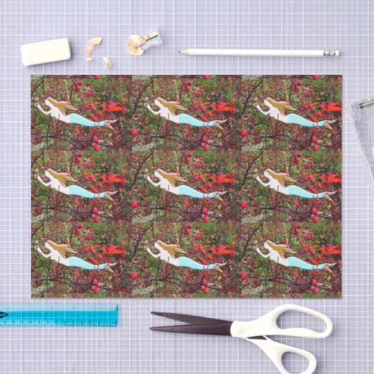 tragende Meerjungfrauen des Sternes Seidenpapier (Handwerk)