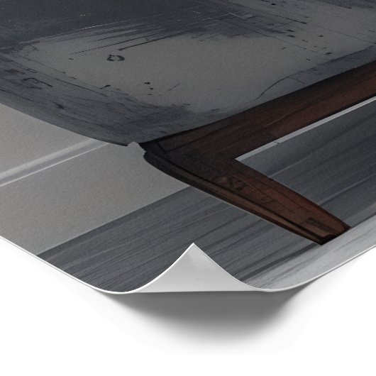 Tragender Wald Traumhaft Poster (Ecke)