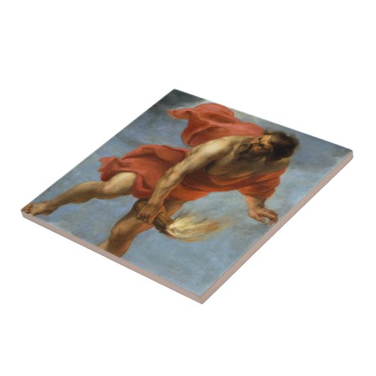 Tragendes Feuer PROMETHEUS Fliese (Seite)