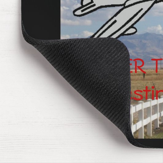 TRÄGER DER PINGUIN MOUSEPAD (Ecke)