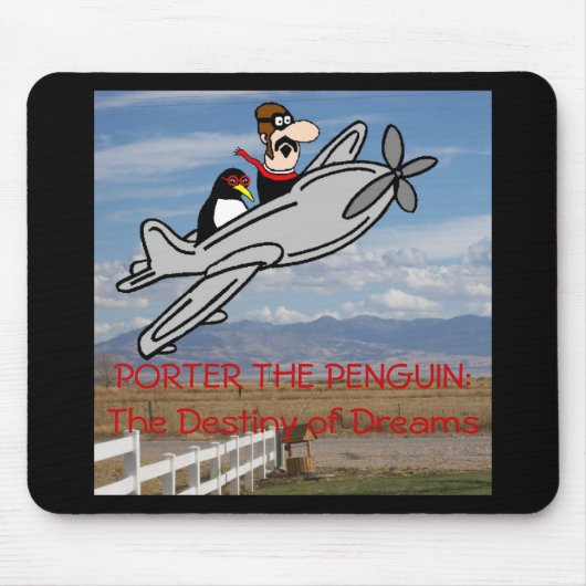 TRÄGER DER PINGUIN MOUSEPAD (Vorne)