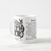 Träger-Familien-Wappen Tasse (Vorderseite Links)