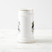 Träger-Familienwappen Bierglas (Mittel)