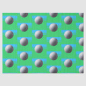 Träger für das Gewebe aus dem Golfball Seidenpapier (Vorderseite)