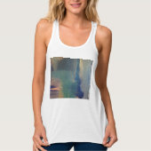 Träger-Tank-Top mit abstrakter Kunst Tank Top (Vorderseite)
