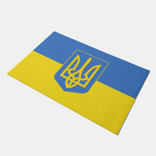 Träger (Ukraine) Fußmatte (Schrägansicht)