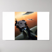 Trägerflugzeug Poster (Vorne)