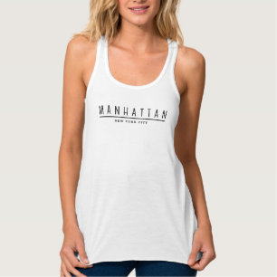 Trägershirt Manhattan New York City Tank Top