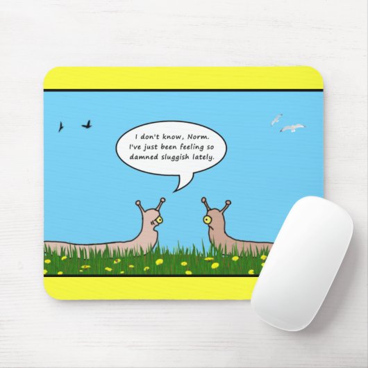 Träges Mousepad (Mit Mouse)