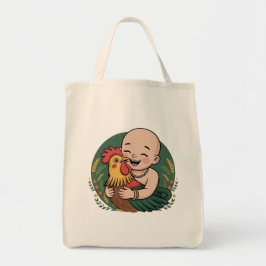 Tragetasche | Chloe Baby hugs the Rooster