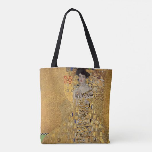 Tragetasche: GUSTAV KLIMT: ADELE BLOCH-BAUER Tasche (Rückseite)
