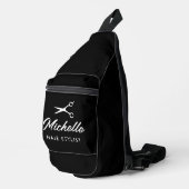 Tragetasche mit Friseurschere Crossbody Bag (Rechte Ecke)