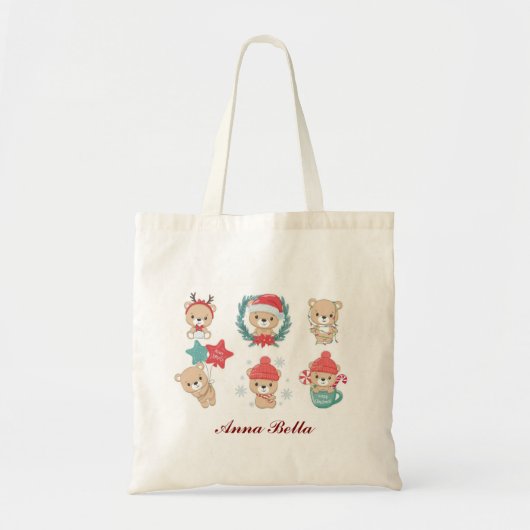 Tragetasche | Personalisierte Teddy Bears (Vorne)