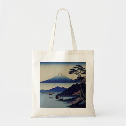 Tragetasche - See, Kiefer und Berg - Japan (Vorne)