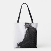 Tragetasche. Tasche (Rückseite)