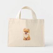 Tragetaschen (adorable Spitz Welpe) (Vorne)