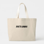 Tragetaschen Hundefreunde für Frauen (Rückseite)