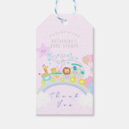 Tragetiere Baby Pastel Pink Geschenkanhänger