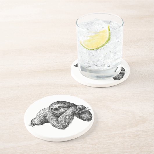 Trägheit auf Baum Untersetzer (Seite)