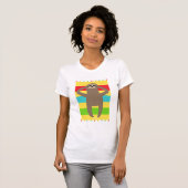 Trägheit auf dem Strand T-Shirt (Vorne ganz)
