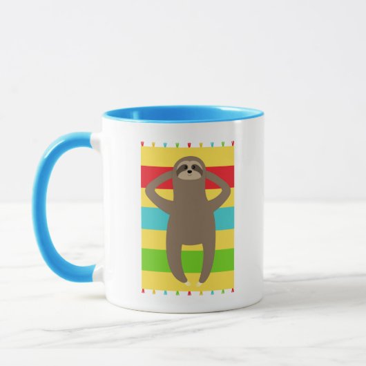 Trägheit auf dem Strand Tasse (Links)