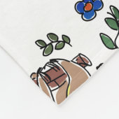 Trägheit blancket fleecedecke (Ecke)