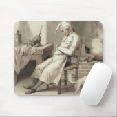 Trägheit in der Küche, von einer Reihe Drucke depi Mousepad (Mit Mouse)