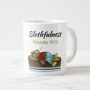 Trägheit - Jumbo-Tasse