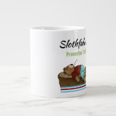 Trägheit - Jumbo-Tasse (Vorderseite)