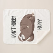 Trägheit sagt, dass | sich nicht sind glücklich sherpadecke (Vorderseite (Horizontal))