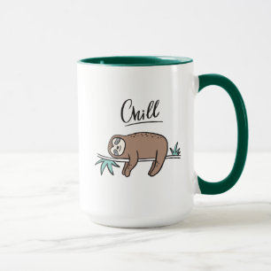 Trägheit sagt Schauer Tasse