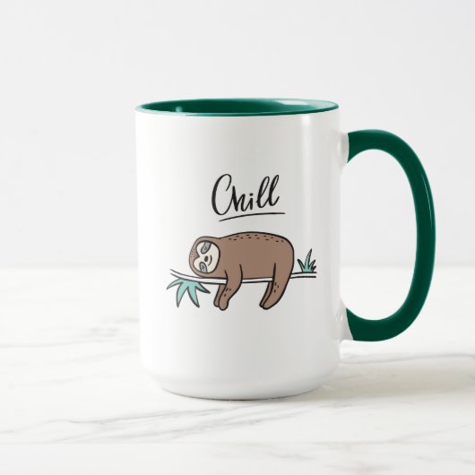 Trägheit sagt Schauer Tasse (Rechts)