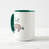 Trägheit sagt Schauer Tasse (Vorderseite Links)