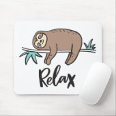 Trägheit sagt sich entspannen mousepad (Mit Mouse)