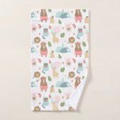 Trägheit u. Freund-Muster Badhandtuch Set (Handtuch)