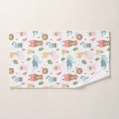 Trägheit u. Freund-Muster Badhandtuch Set (Handtuch)