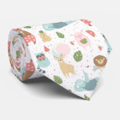 Trägheit u. Freund-Muster Krawatte (Gerollt)