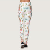 Trägheit u. Freund-Muster Leggings (Rückseite)