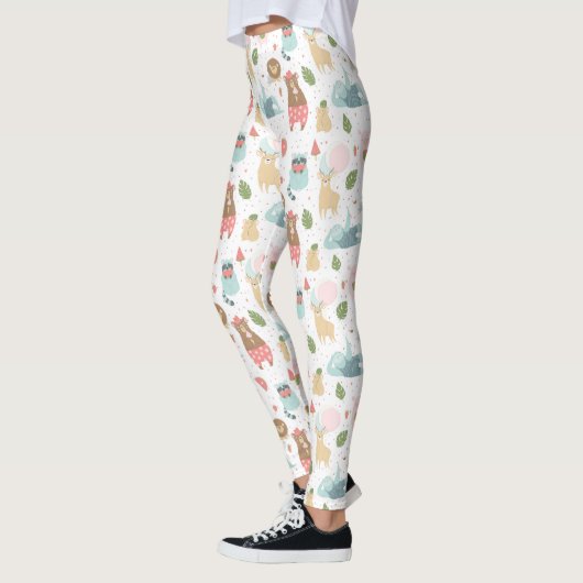 Trägheit u. Freund-Muster Leggings (Links)