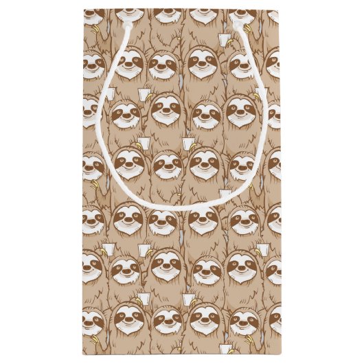 Trägheiten u. Kaffee-Muster Kleine Geschenktüte