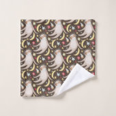 Trägheits-Astronauten-Muster Badhandtuch Set (Waschlappen)