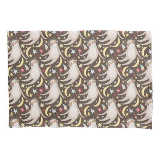 Trägheits-Astronauten-Muster Kissenbezug (Vorderseite-Links)