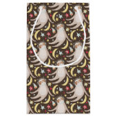 Trägheits-Astronauten-Muster Kleine Geschenktüte (Rückseite)