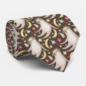 Trägheits-Astronauten-Muster Krawatte (Gerollt)