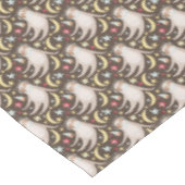 Trägheits-Astronauten-Muster Tischdecke (Schrägansicht)