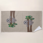 Trägheits-Badetuch Strandtuch (Vorderseite)