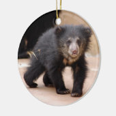 Trägheits-Bärenjungs-Weihnachtsverzierung Keramik Ornament (Links)