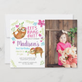 Trägheits-Geburtstag Einladung (Vorderseite)