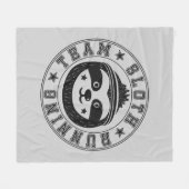 Trägheits-laufendes Team Fleecedecke (Vorderseite (Horizontal))