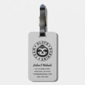 Trägheits-laufendes Team Gepäckanhänger (Rückseite vertikal)